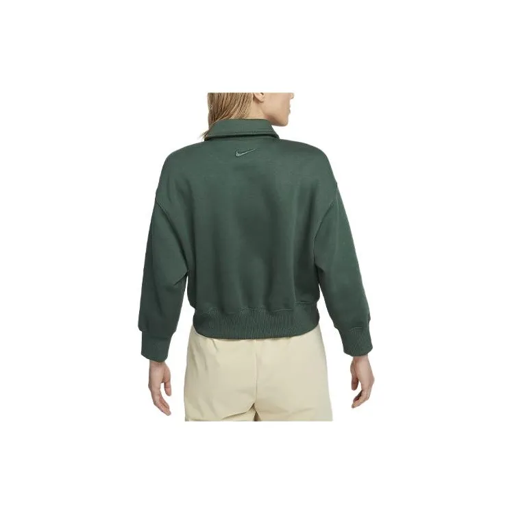 Nike Polo Shirt Women's Noble Green-1