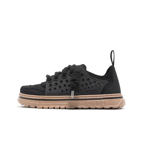 OETZI Casual Shoes Men Low-Top Black