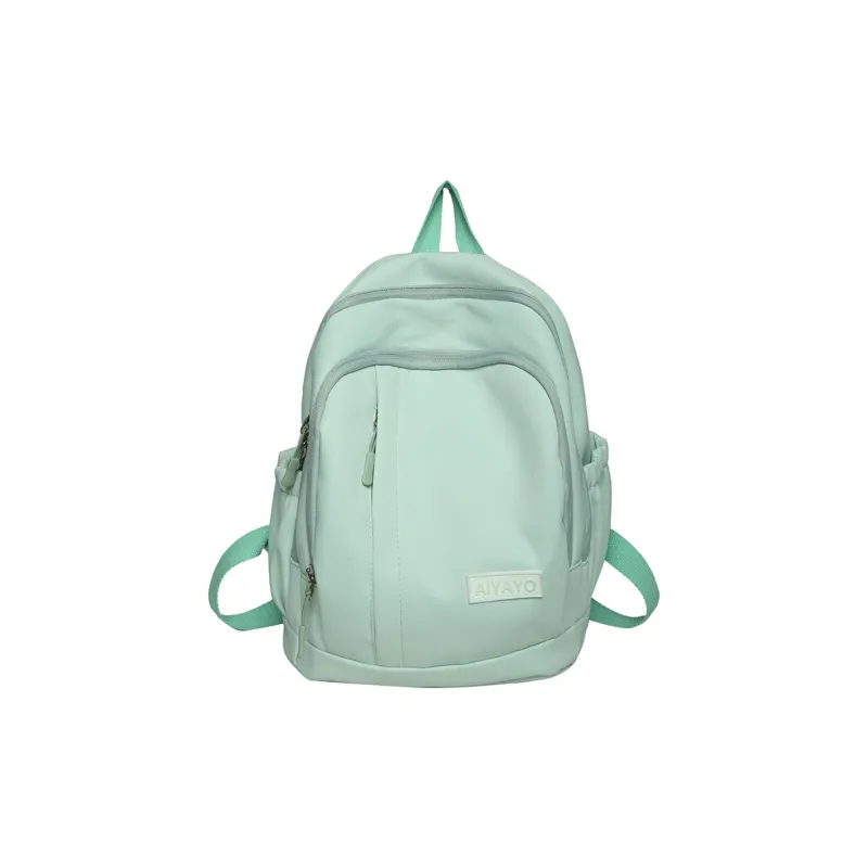 Banyanu Nylon Backpack Regular Unisex Ecru/Black/Pink/Light Yellow/Light Green/Light Blue-10