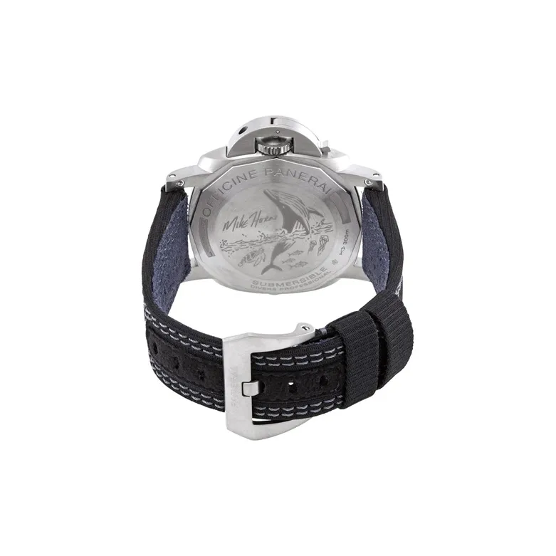 PANERAI SUBMERSIBLE Collection Automatic Mechanical Movement Men's Watch 47mm Black Dial Resin Strap PAM00984-2