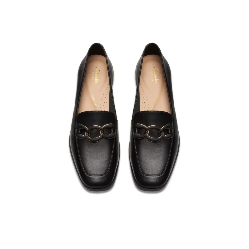 Clarks Loafers Women's Black-2