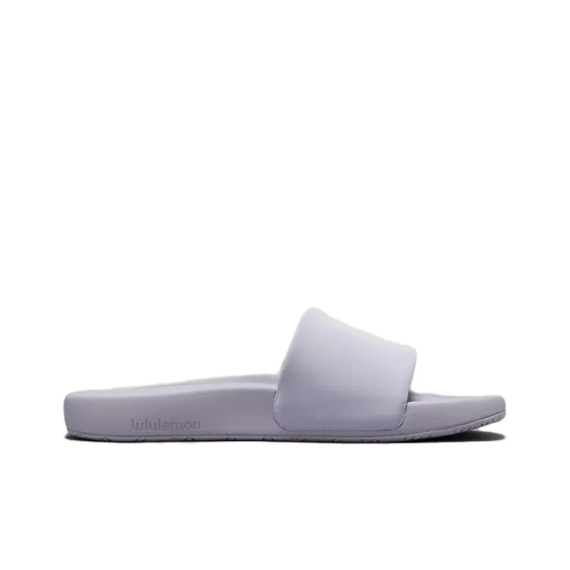 Lululemon Restfeel Slide Rubber Sole Slide Slippers Women's Purple-1