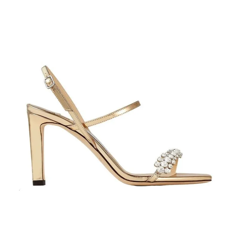Jimmy Choo Meira 85mm Crystal-embellished Sandals-1