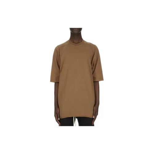 Rick Owens DRKSHDW T-Shirts Men Khaki Brown