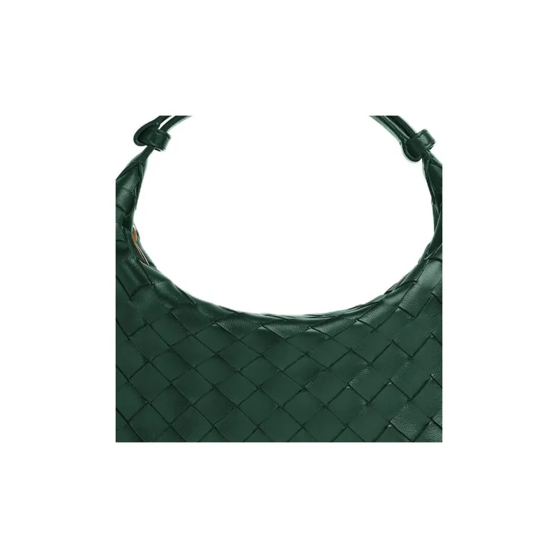 Bottega Veneta Cow Leather Handbag Shoulder Bag Mini Women's Emerald-3