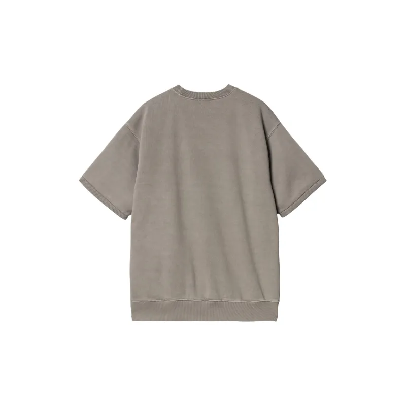 Carhartt WIP Logo Printed Crewneck T Shirt-1