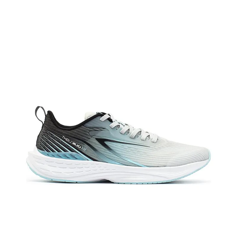 361° Flying Fish 3.0 Anti Slip And Wear Resistant Breathable Low Top Running Shoes Men's Gray Blue-1
