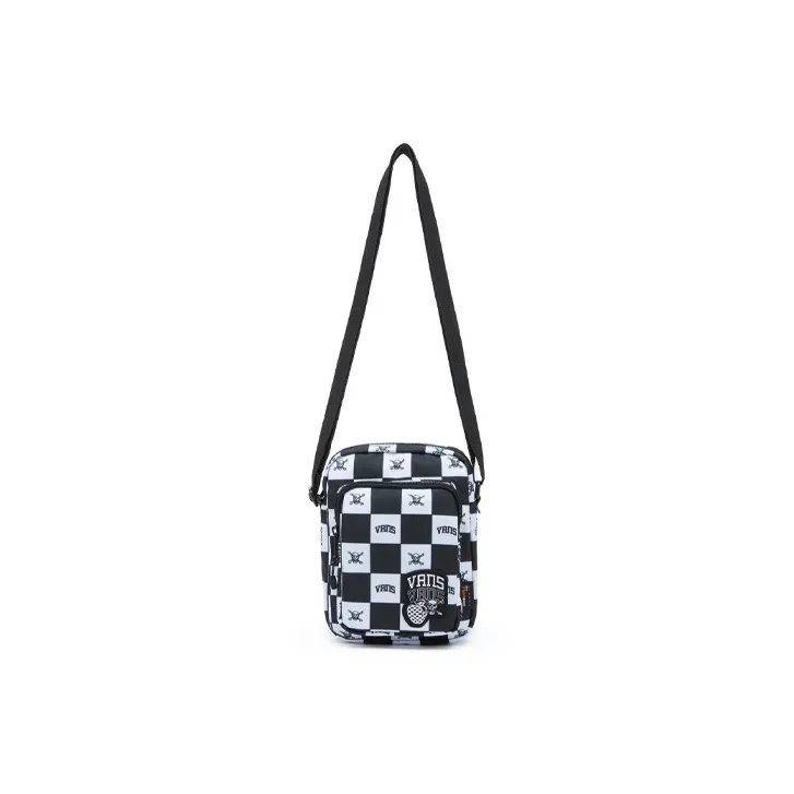 Vans Polyester Shoulder Bag Unisex Black White-1