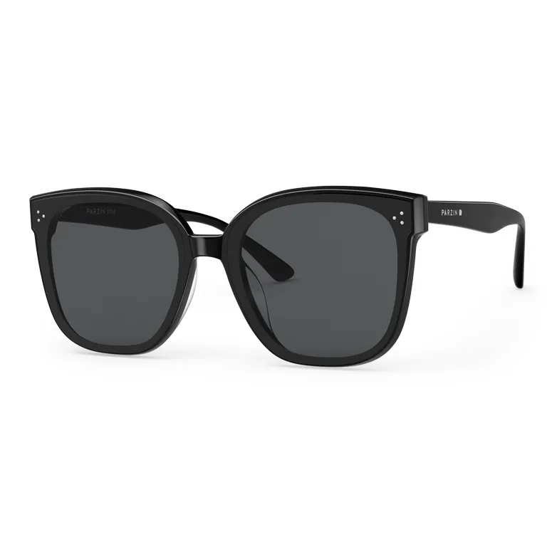 PARZIN Plate Frame EMS Square Sunglasses Unisex-0