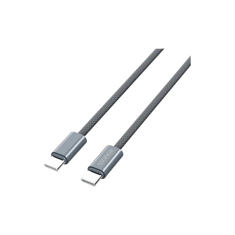 ROMOSS 1.2/2m Type c To Type c PD 60W Fast Charging Supported Apple 15 Series Fast Charging Woven Cable-21