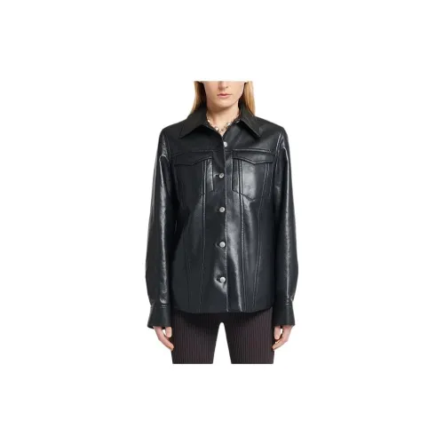 NANUSHKA Rocio Faux-leather Jacket