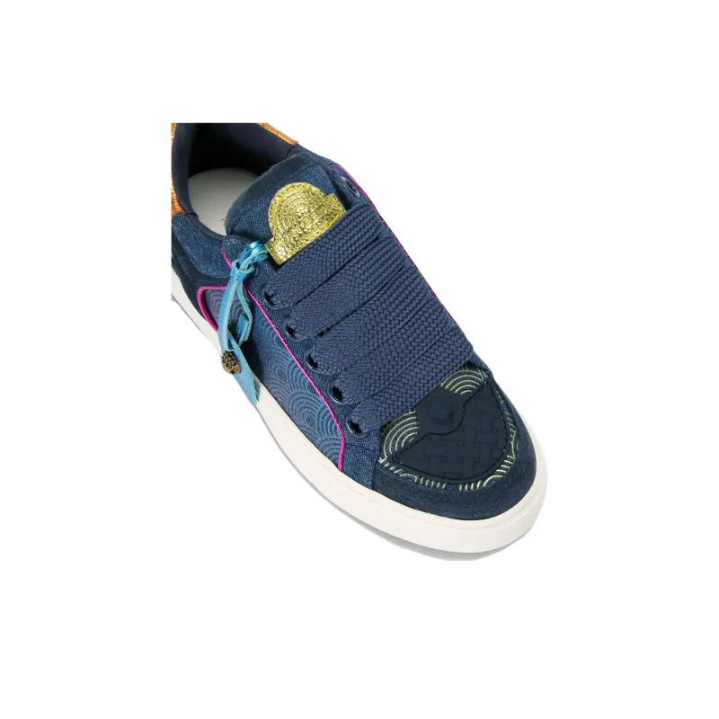 Kurt Geiger London Slip-Resistant Low-Top Skateboard Shoes Women's Blue-5