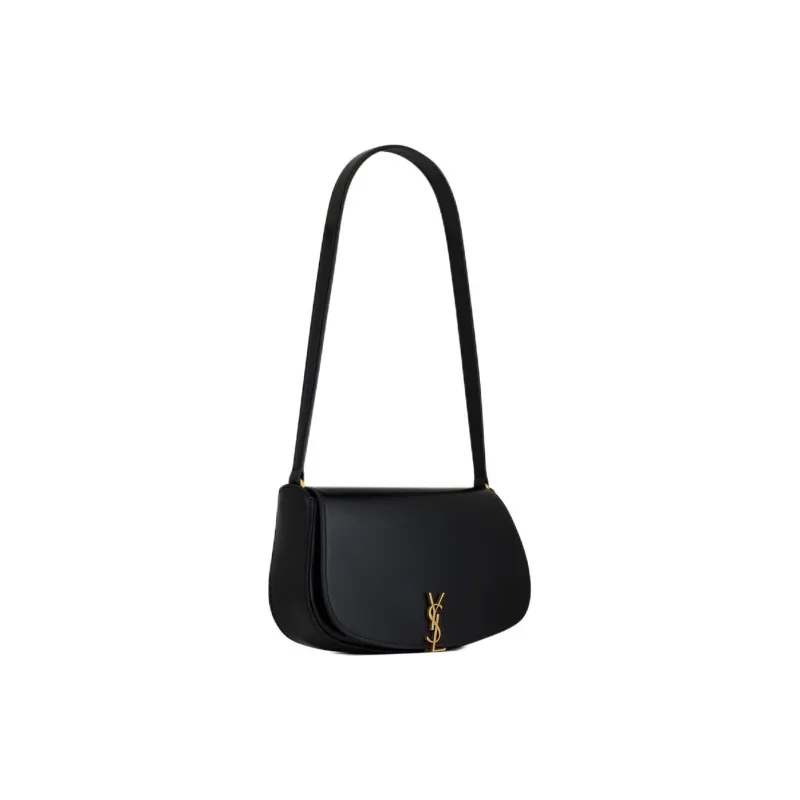 SAINT LAURENT Cow Leather Handbag, Shoulder Bag Women's Black-1