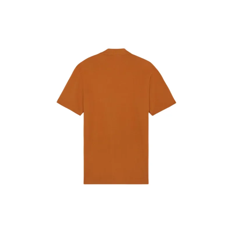 Maison Kitsune SS24 Polo Shirt Men's Tobacco-1