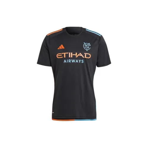 Adidas New York City FC Soccer Jerseys Men Black