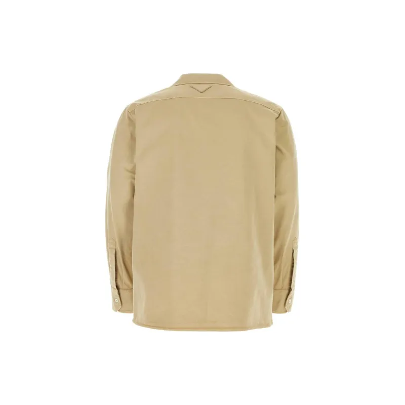 PRADA Flap Pocket Long Sleeved Shirt-1