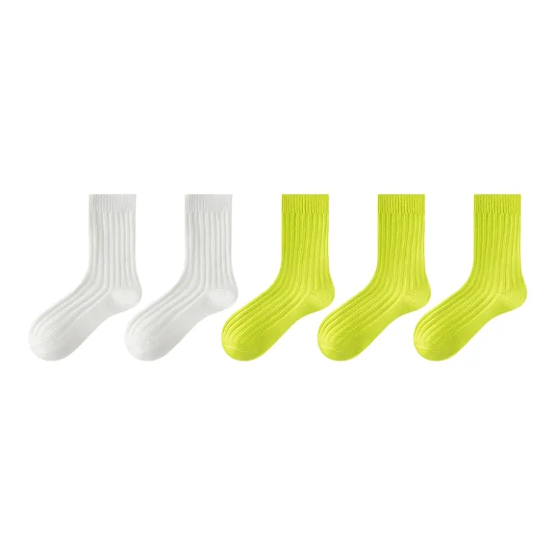 MIIOW Mid Calf Socks Men's 5 Pack-21