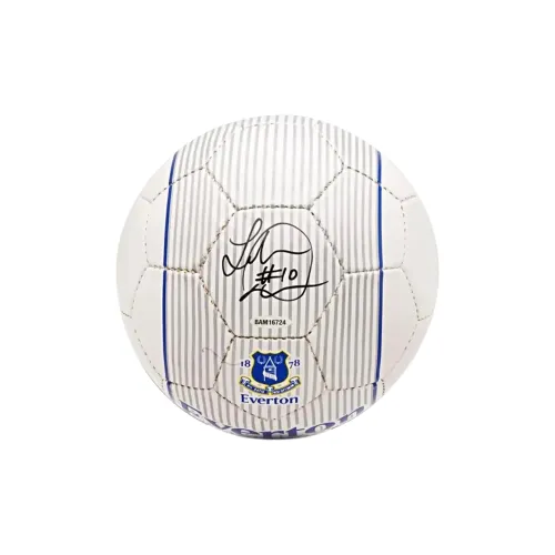 UPPER DECK Size 5 Soccer PVC Hand-Stitched Soccer Ball Unisex White Blue