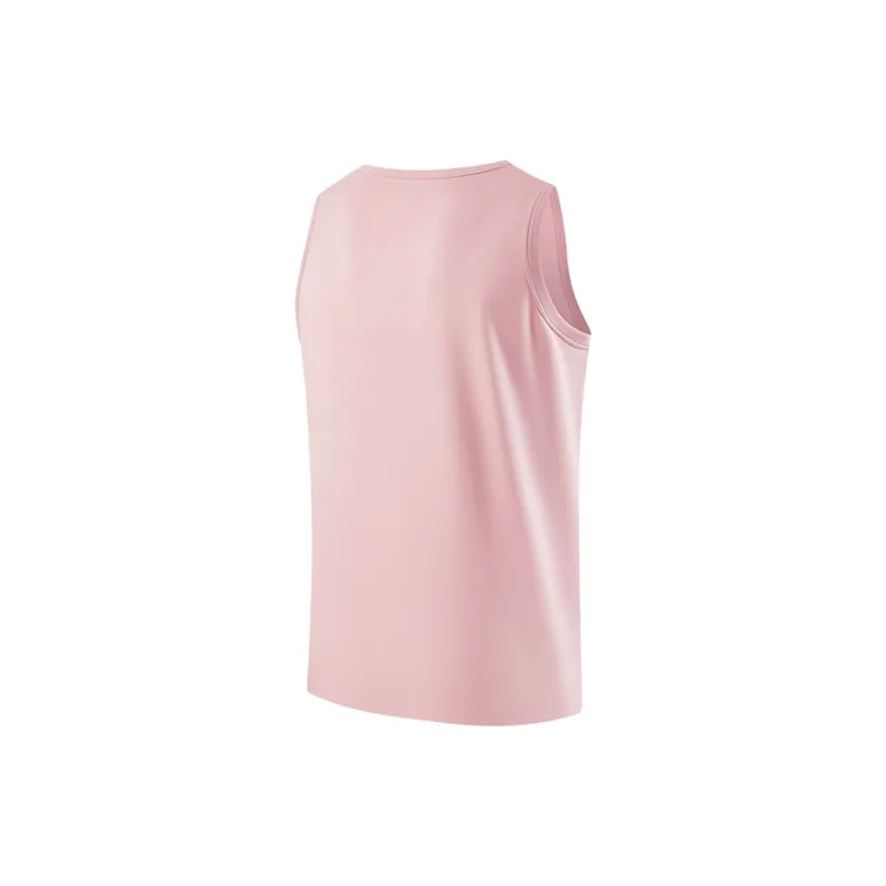 PEAK Basketball Culture Series Tank Tops Men Bubble Gum Pink-1