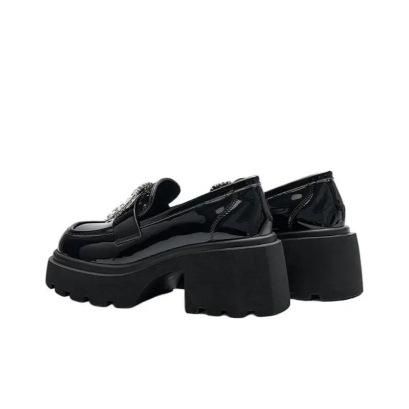 EBLAN Loafers 6.5cm Women's Black-2