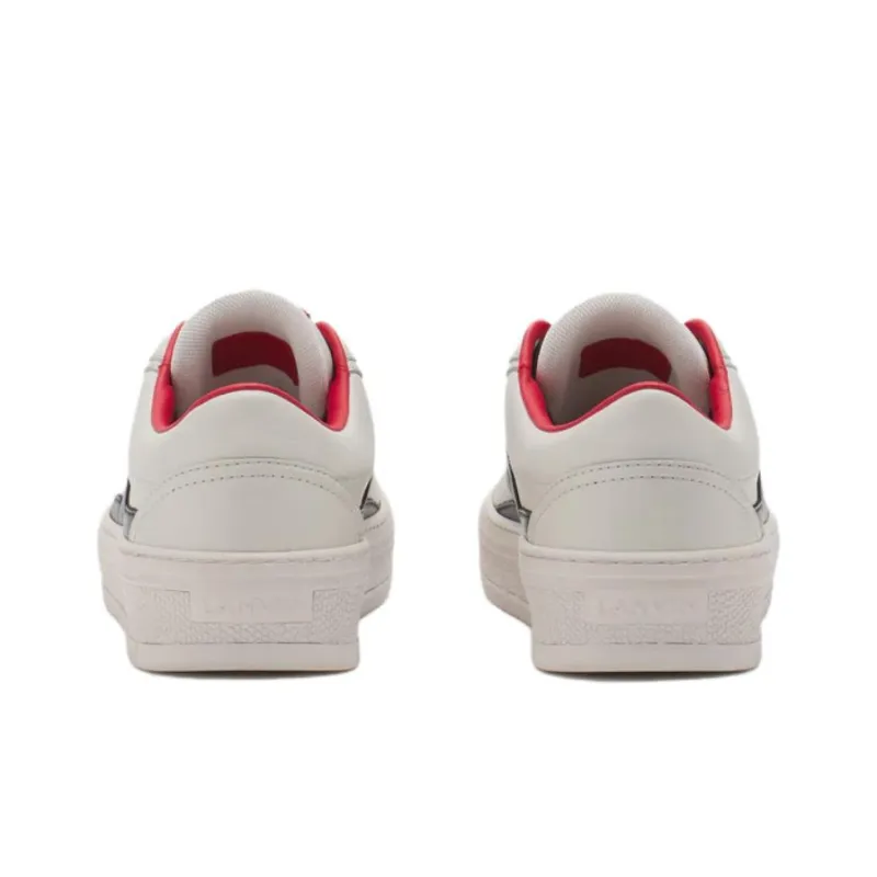 Lanvin Panelled Leather Sneakers-3