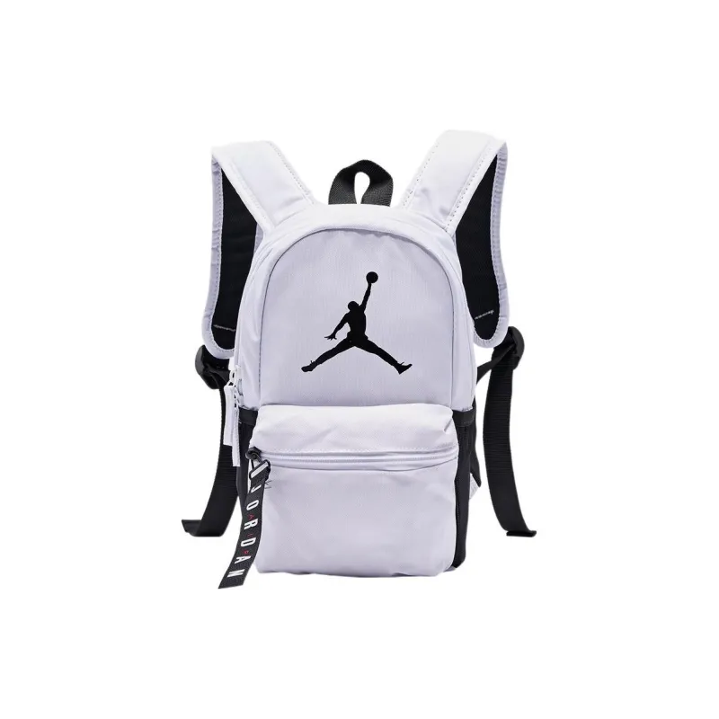 Jordan Polyester Backpack Regular Unisex White-0