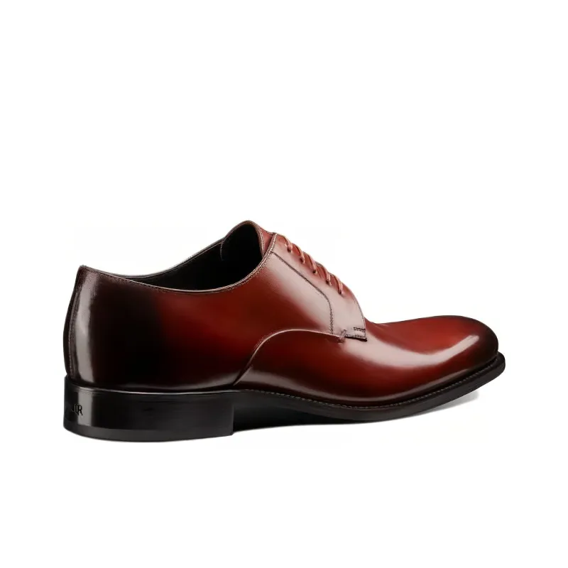 DIOR Dior Timeless Dress Shoes Men's Dark Brown-3