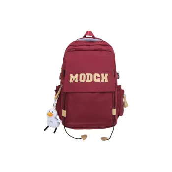 FAMAN Nylon Backpack Unisex Black/White/Red/Blue/Coffee