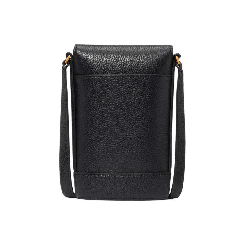 Kate Spade Litchi Grain Leather Cell Phone Pouch Shoulder Bag Crossbody Bag Women's Black-2