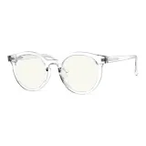 Transparent Frame with Blue Light Blocking Lenses
