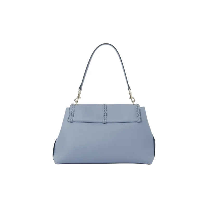 Chloe Penelope Series Grained Calfskin Portable Crossbody Bag Shoulder Bag Women's Dark Blue-2