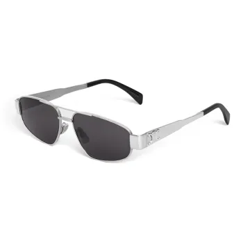 CELINE Triomphe Metal 03 Sunglasses In Metal