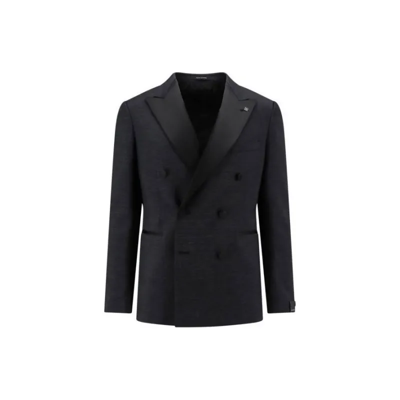 Tagliatore Double Breasted Two Piece Suit Set-1