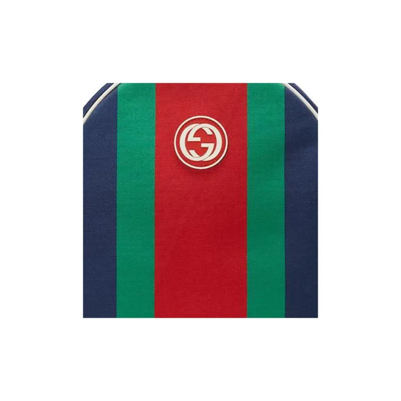 GUCCI Canvas Backpack Kids' Dark Blue-7