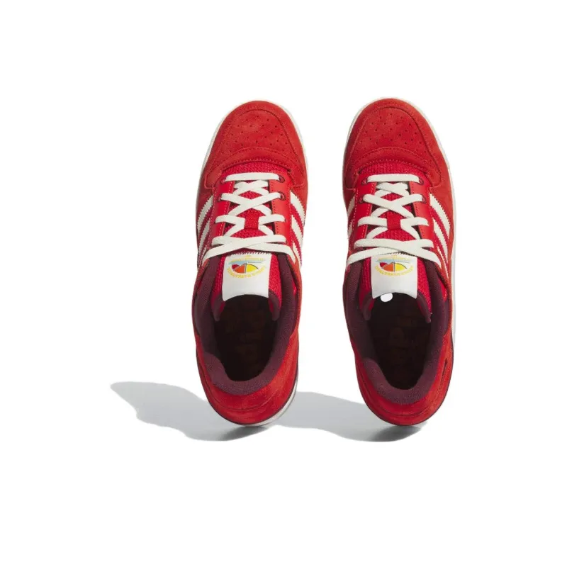 Adidas Forum Low Red Off White Gum-3