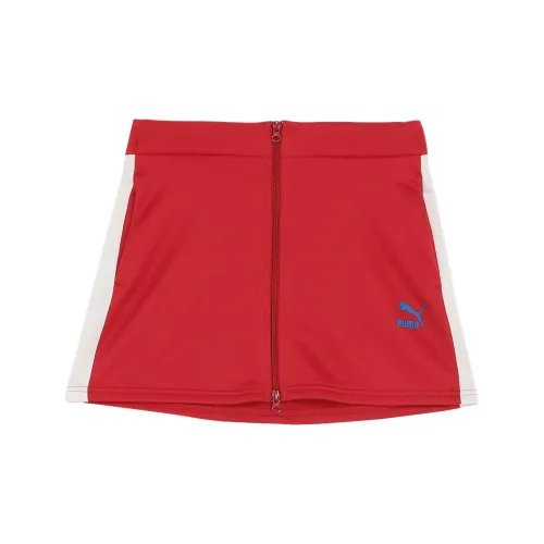 PUMA x Ray BEAMS Casual Short Skirts Women's Red
