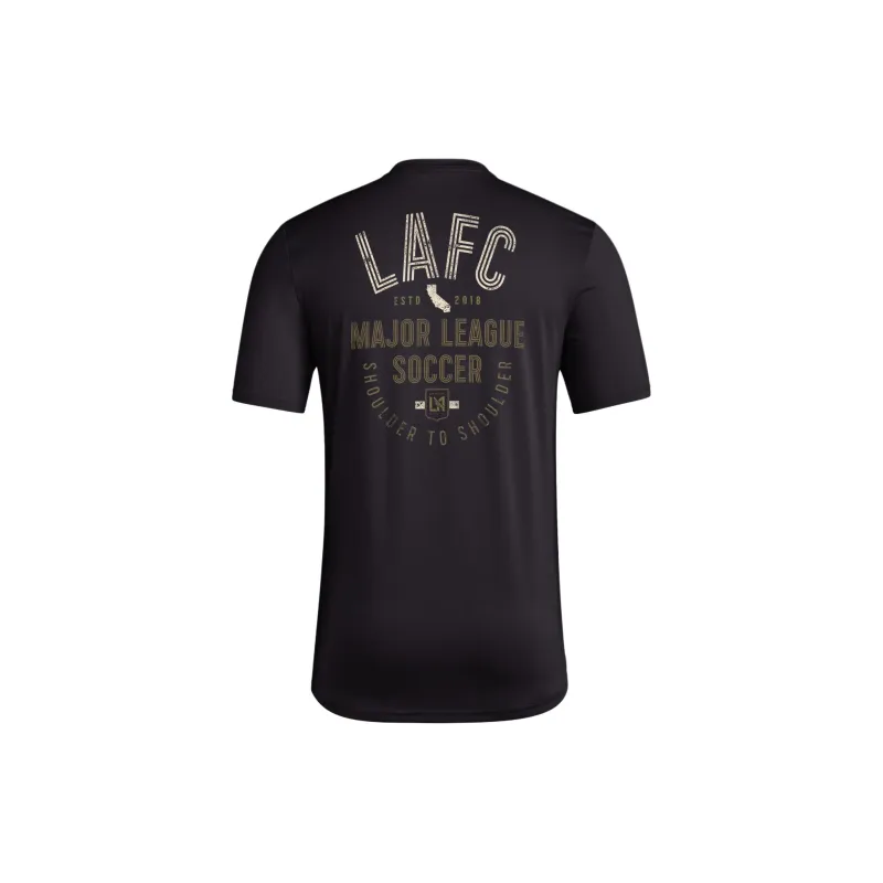 Adidas Los Angeles Fc Short Sleeve Pre Game Tee-1