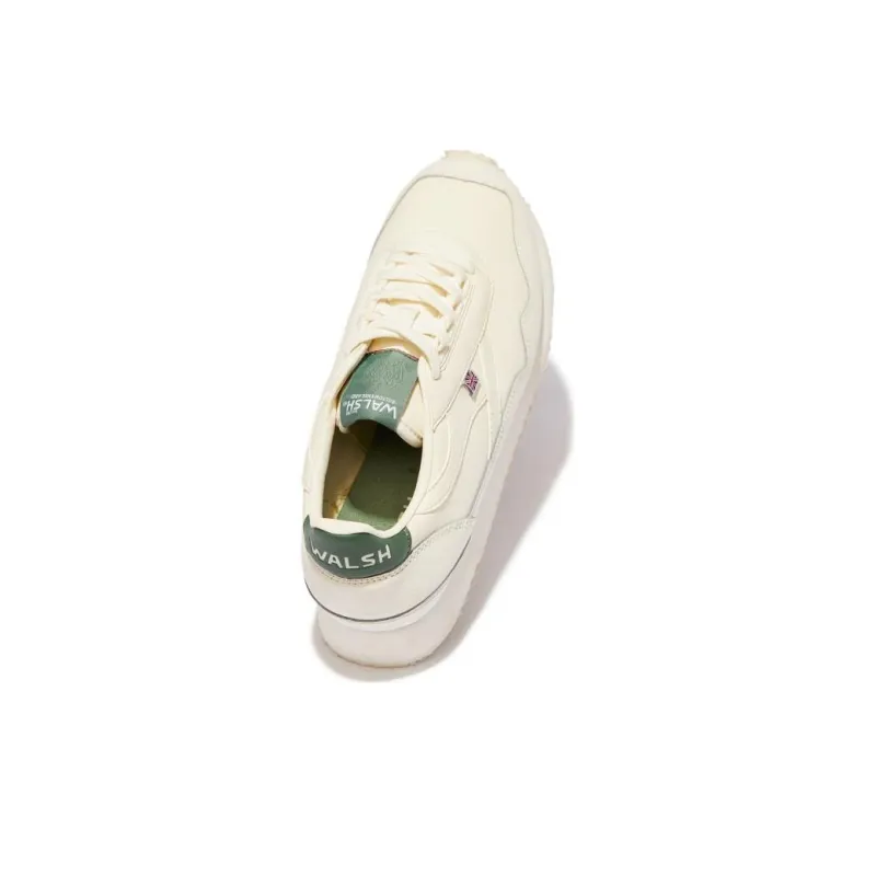 Norman Walsh Wear resistant And Lightweight Low Top Running Shoes Unisex Beige Green-4