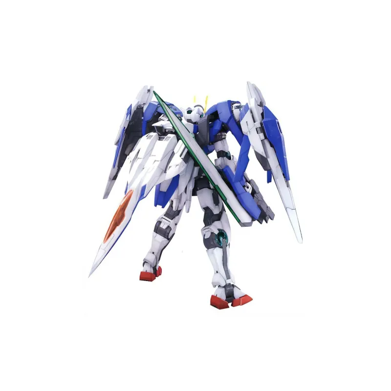 BANDAI MG Mobile Suit Gundam 00V Gundam 00 GN 0000+GNR 010 00Raiser Model Kits 18cm-2
