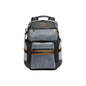 TUMI Nylon Backpack Men's Iron Gray