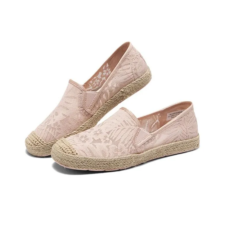 Skechers Anti Slip And Wear Resistant Breathable Low Top Casual Shoes Women's Nude Pink-3