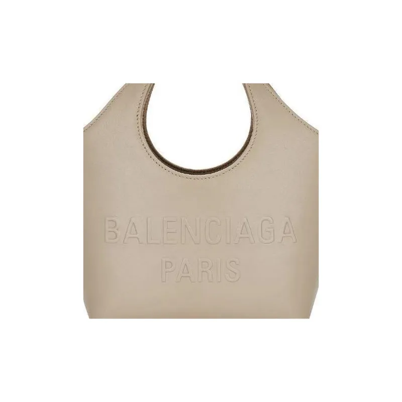 Balenciaga Mary-Kate Calfskin Tote Bag Shopping Bag Handbag Extra Small Women's Umber-4
