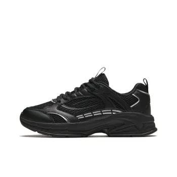 Anta Millennium Glacier Slip Resistant Low Top Casual Shoes Men's Black