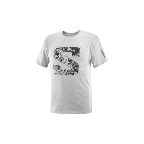 SALOMON S FILL T-Shirts Men Gray