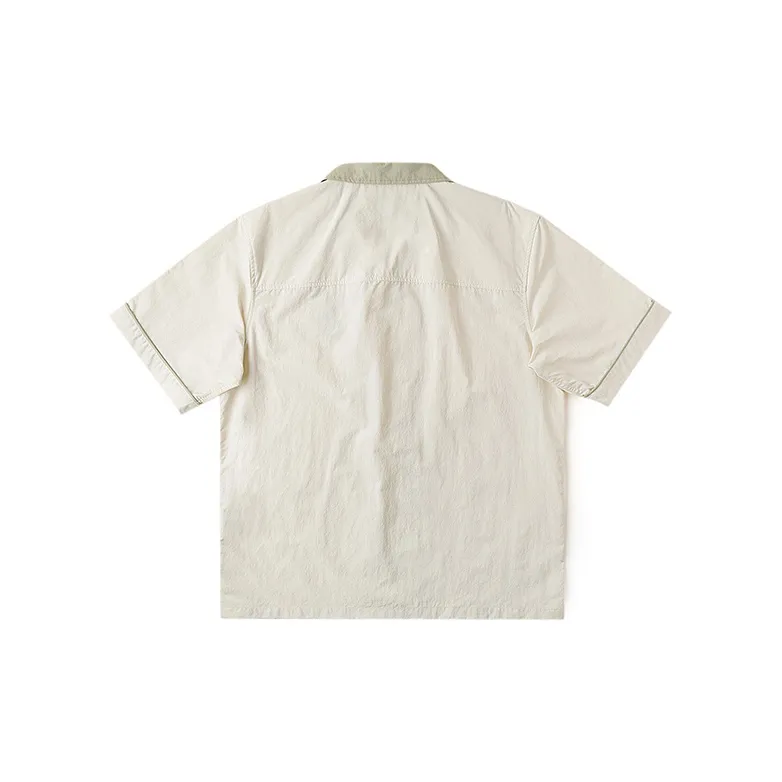 Lee Little Liu Duck Co branded Model Shirts Men Ecru-1