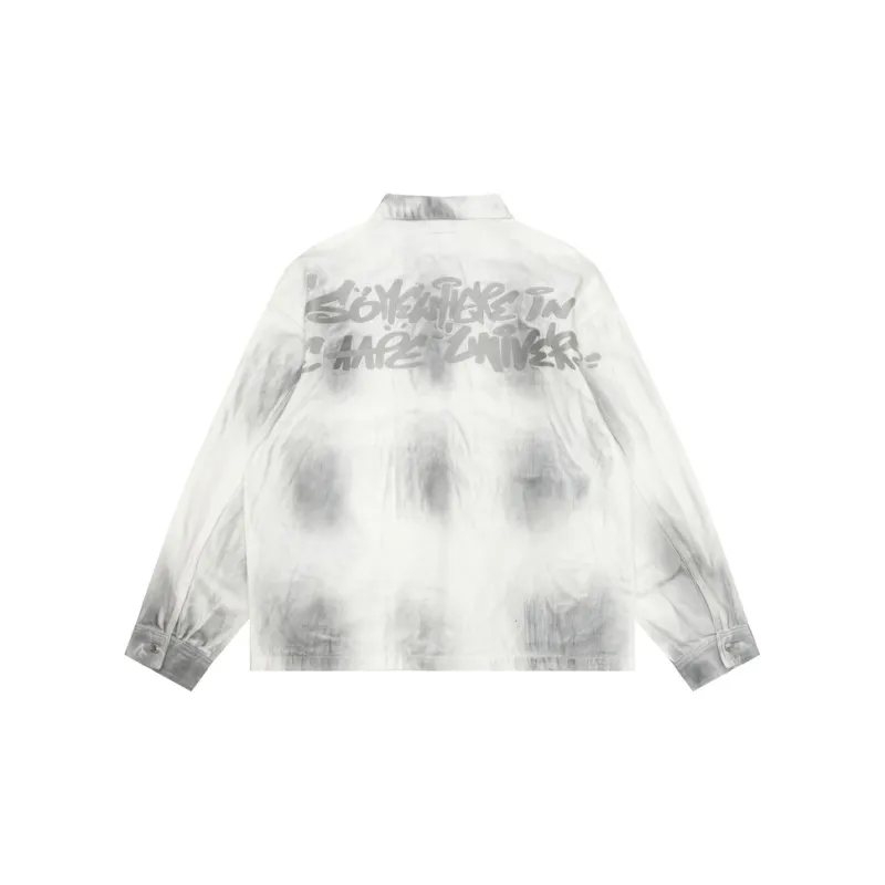 Aape Logo appliqué Denim Jacket-1