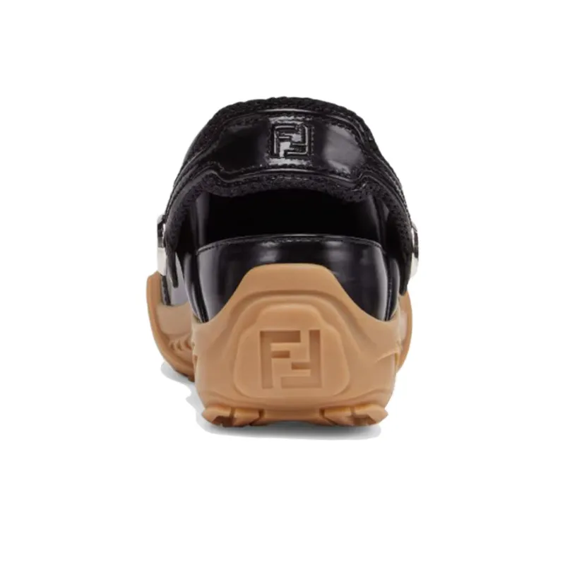FENDI Lab Slip On Clogs-4