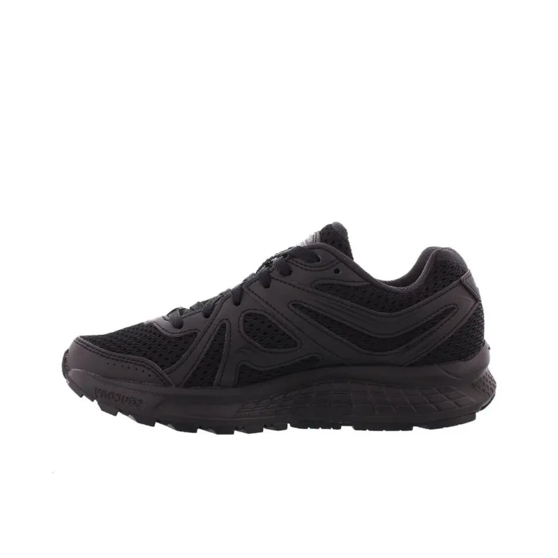 Saucony COHESION 11 Cohesion Cushioning Lightweight Low-Top Running Shoes Women's Black-0