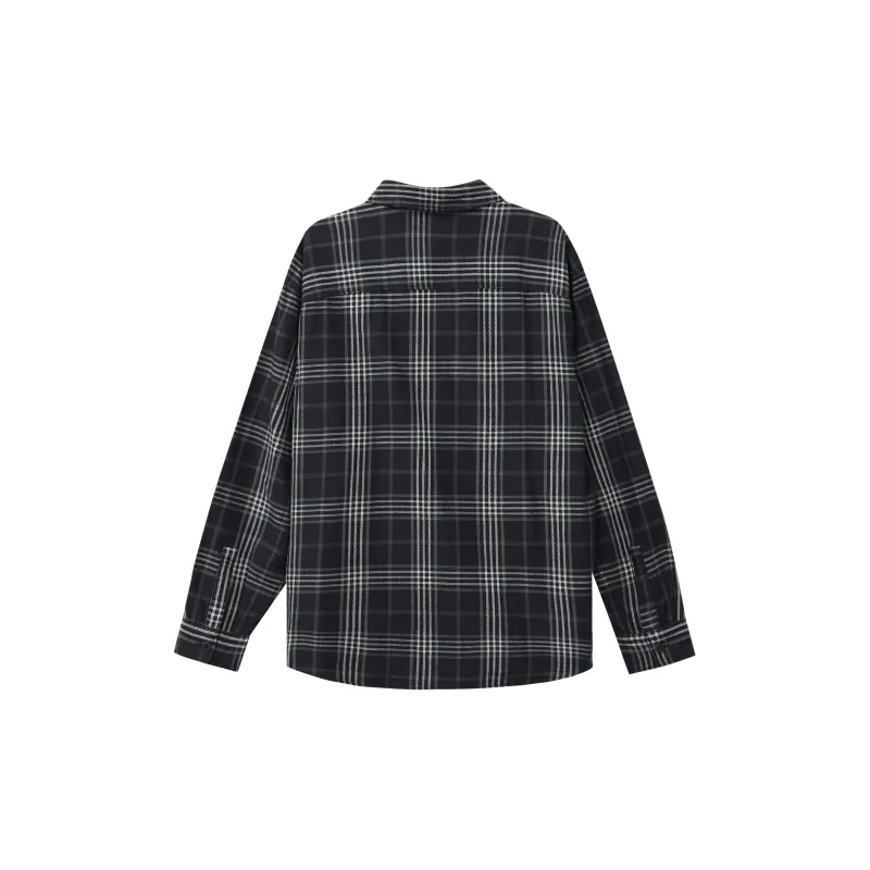 UNIQLO FW23 Shirt Unisex Dark Gray-1