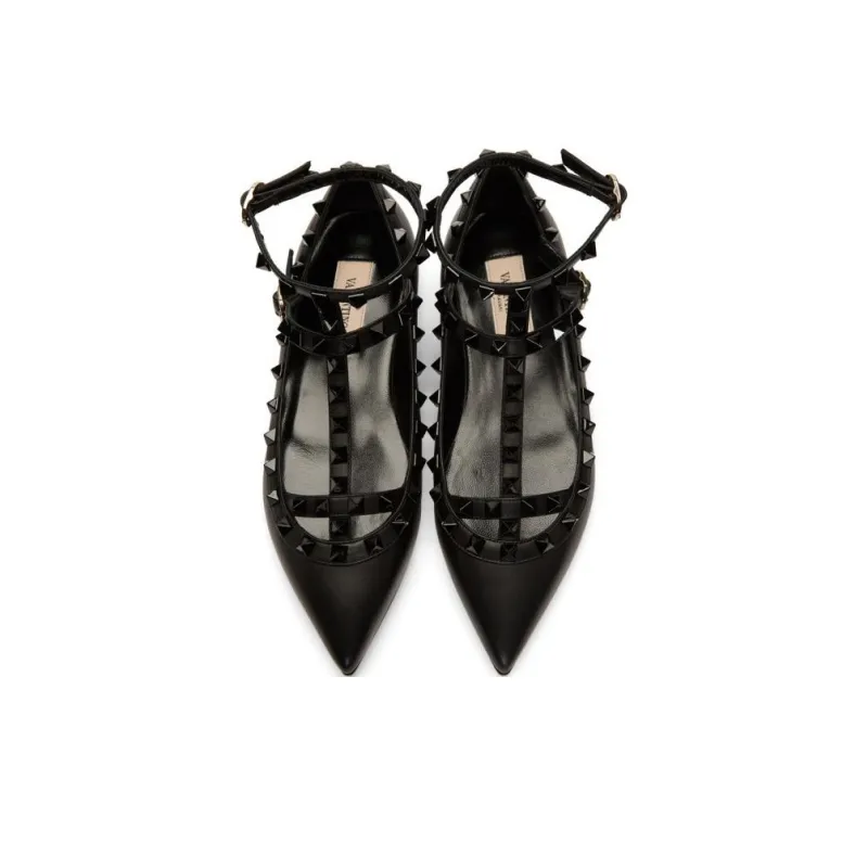 Valentino Casual Single Shoes Women's Ebony-3